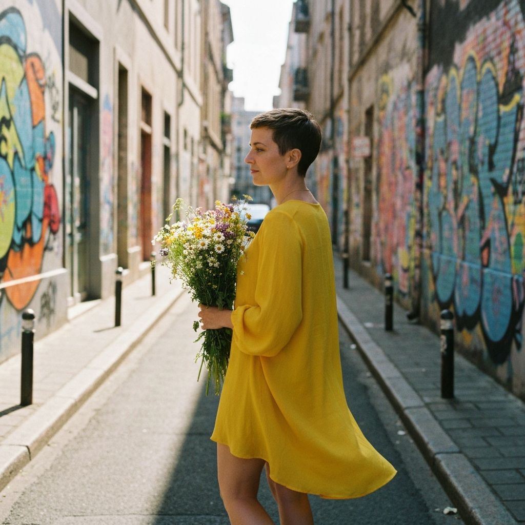 Minimalistische Darstellung einer Hautpflege-Umgebung